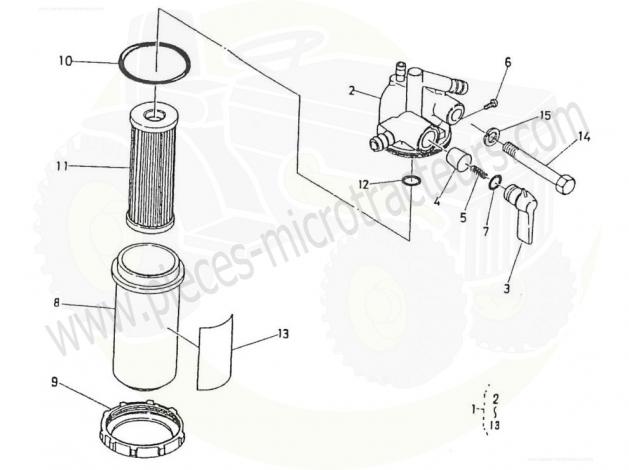 Filtre gazole